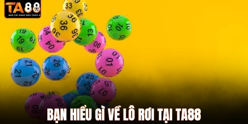 Bạn hiểu gì về lô rơi tại TA88
